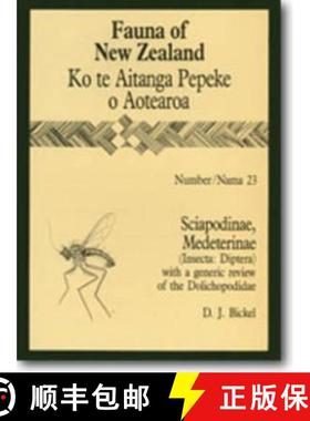 预订 Fauna of New Zealand Number 23: Sciapodinae, Medeterinae (Insecta: Diptera) [9780477026277]