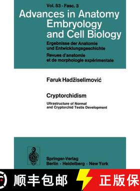 【3-4周达】Cryptorchidism : Ultrastructure of Normal and Cryptorchid Testis Development [9783540083610]
