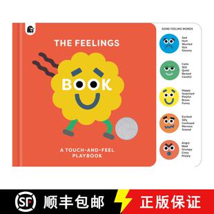 【3-4周达】The Feelings Book: Touch-And-Feel Emotions [9780711297531]