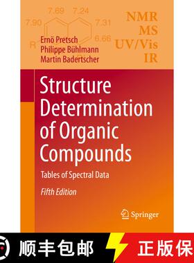 【3-4周达】Structure Determination of Organic Compounds : Tables of Spectral Data (Fifth Edition 2020... [9783662624388]