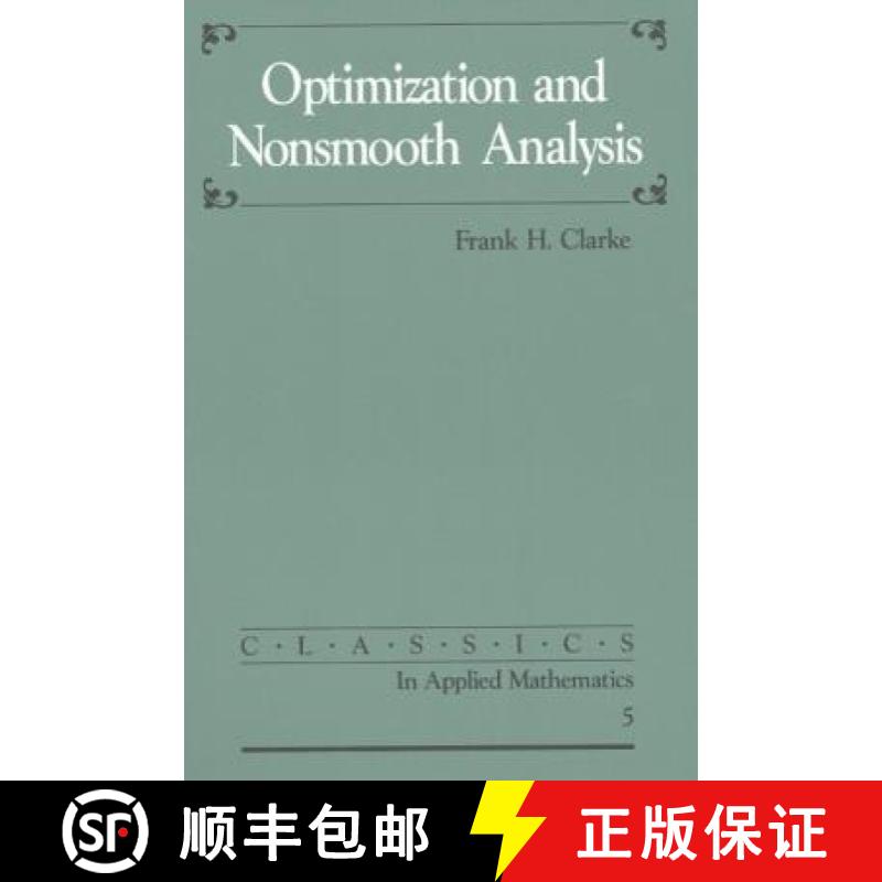【3-4周达】Optimization and Nonsmooth Analysis [9780898712568]