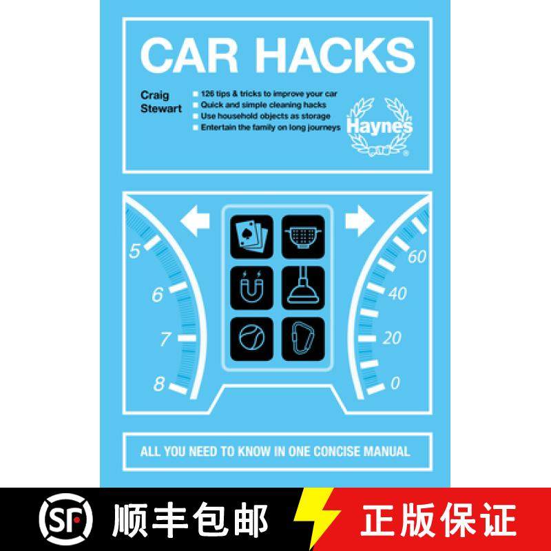【3-4周达】Car Hacks: All You Need to Know in One Concise Manual: 126 Tips & Tricks to Improve Your C... [9781785216510]