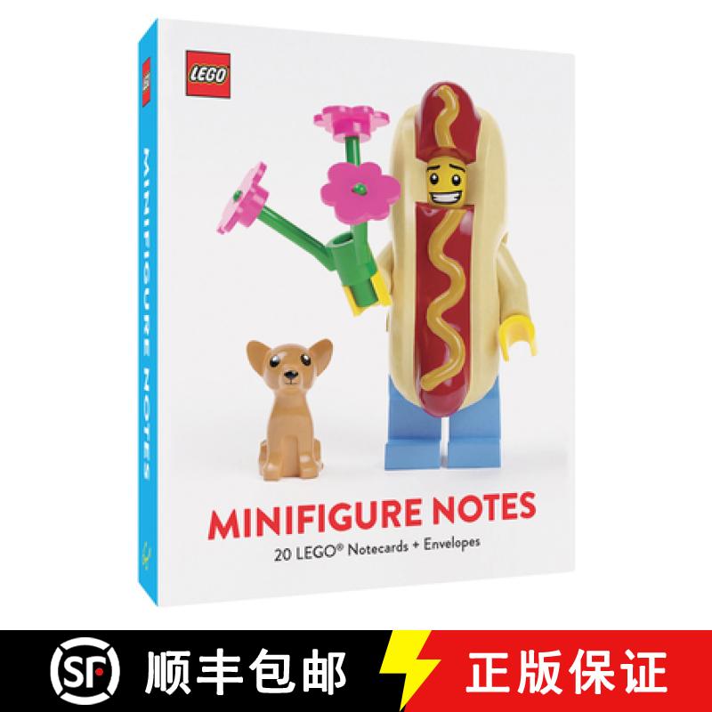 LEGO (R) Minifigure Notes: 20 Notecards and Envelopes [9781452182285]
