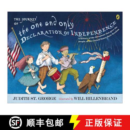 【3-4周达】The Journey of the One and Only Declaration of Independence [9780147511645]