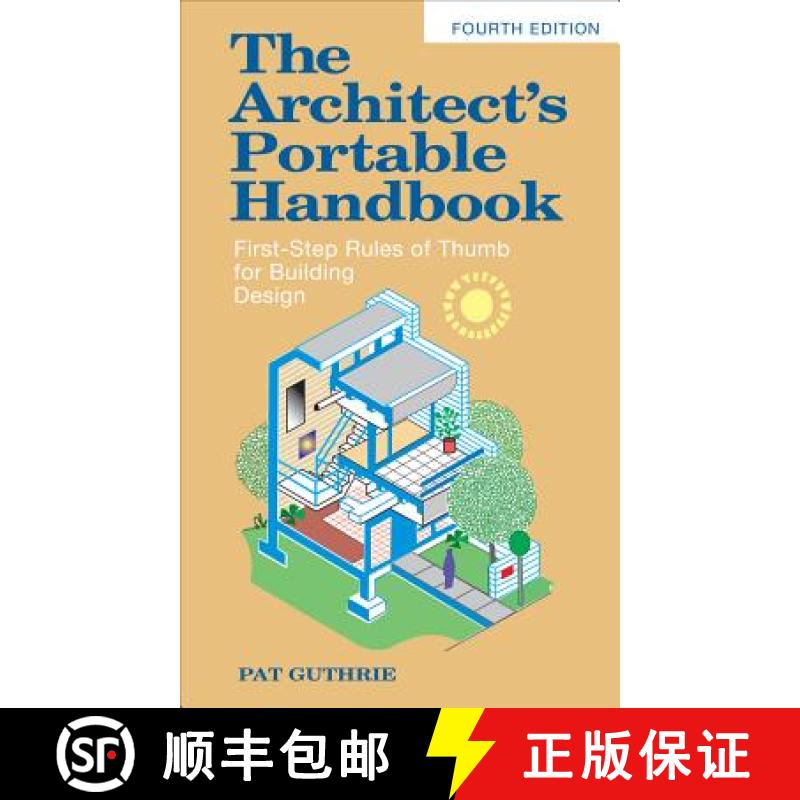 【3-4周达】The Architect's Portable Handbook: First-Step Rules of Thumb for Building Design 4/e © 2010 [9780071639156]