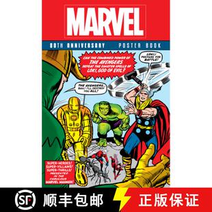 Anniversary 80th Poster Book 预订 9781302918934 Marvel