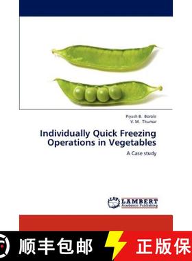 预订 Individually Quick Freezing Operations in Vegetables [9783848414147]