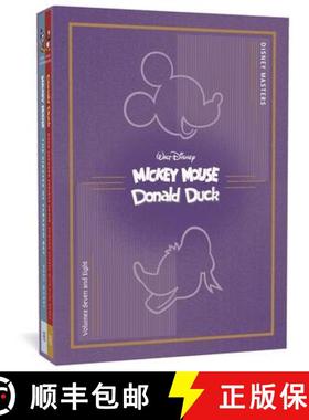 预订 Disney Masters Collector's Box Set #4 (Walt Disney's Mickey Mouse & Donald Duck): Vols. 7 & 8 (t... [9781683962694]