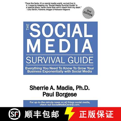 【3-4周达】精装 The Social Media Survival Guide: Everything You Need to Know to Grow Your Business Ex... [9780982618516]