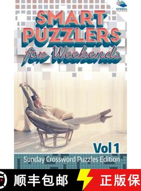 【3-4周达】Smart Puzzlers for Weekends Vol 1: Sunday Crossword Puzzles Edition [9781682804490]