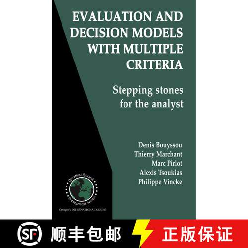 【3-4周达】Evaluation and Decision Models with Multiple Criteria : Stepping stones for the analyst [9781441940537]