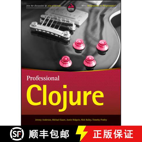 【3-4周达】Professional Clojure [9781119267270]