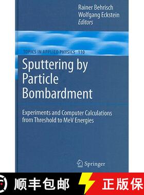 【3-4周达】Sputtering by Particle Bombardment [9783540445005]