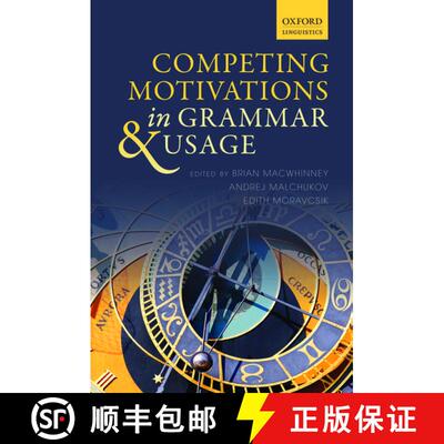 【3-4周达】精装 Competing Motivations in Grammar and Usage [9780198709848]
