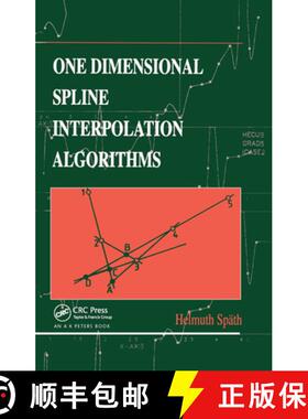 【3-4周达】One Dimensional Spline Interpolation Algorithms [9780367449070]