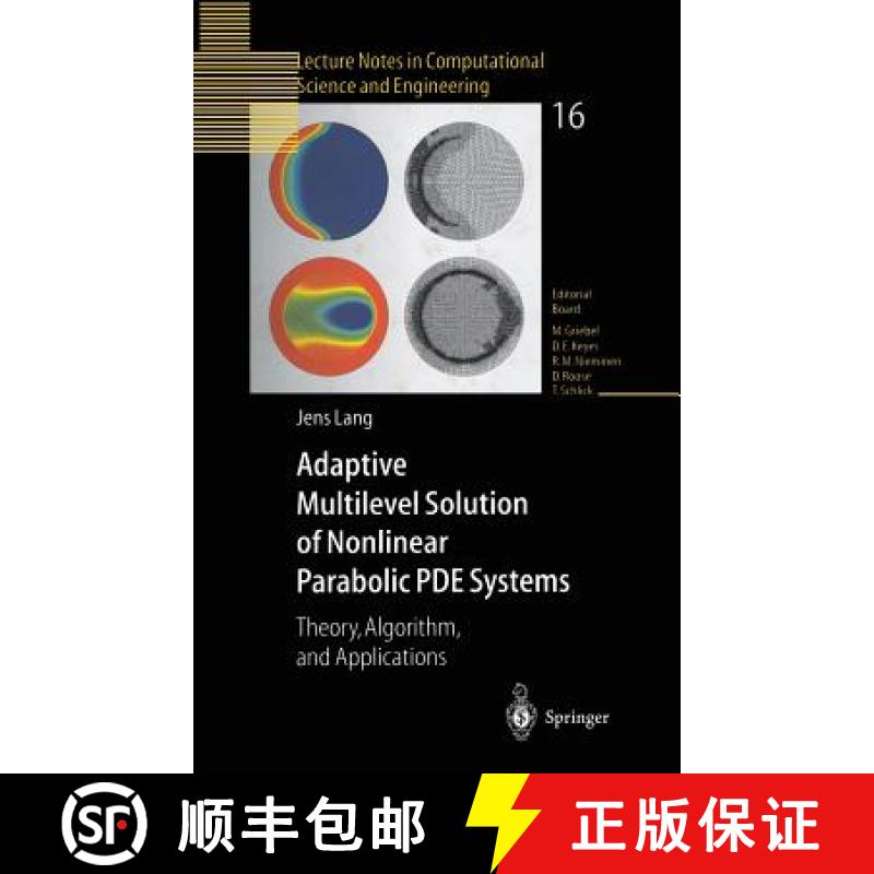 【3-4周达】Adaptive Multilevel Solution of Nonlinear Parabolic PDE Systems [9783540679004]