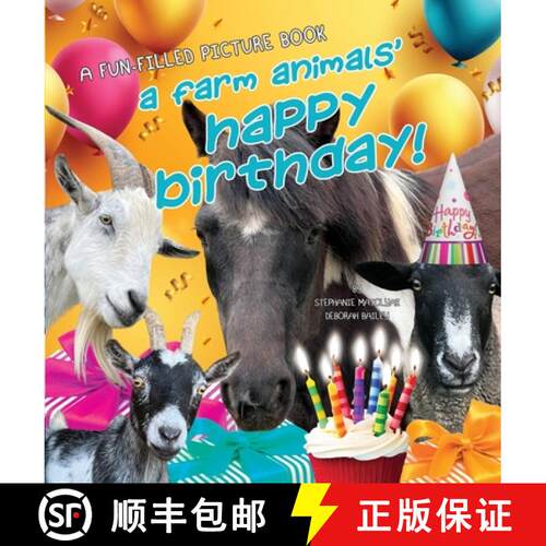 【3-4周达】A Farm Animals' Happy Birthday: For the love of rescued animals. [9798218442293]