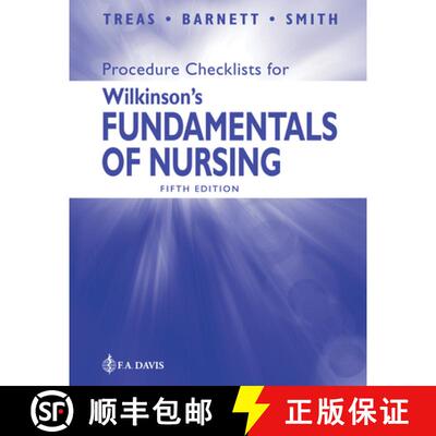 【3-4周达】Procedure Checklists for Wilkinson`s Fundamentals of Nursing [9781719651493]