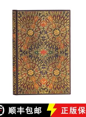 【3-4周达】Fire Flowers Mini Unlined Hardcover Journal [9781439754139]
