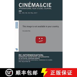 FALL Cie Studies VOL. Film NO. International 9788869771330 intermedi... Cinema 4周达 XVII 2017 Journal