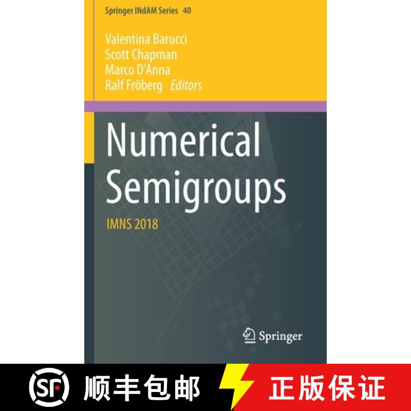 【2-3周达】Numerical Semigroups : IMNS 2018 [9783030408244]