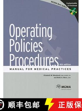 【3-4周达】MGMA Operating Policies & Procedures Manual for Medical Practices [With CDROM] [9781568293783]