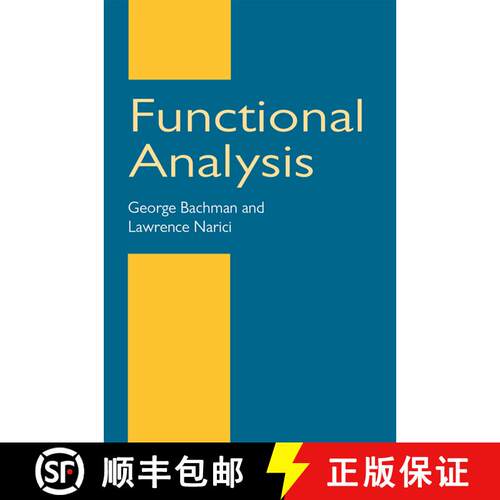 预订 Functional Analysis [9780486402512]