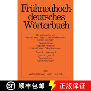【3-4周达】Fruhneuhochdeutsches Worterbuch. Band 6, Lieferung 3: Gerecht - Gesicht [9783110199321]