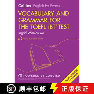 【3-4周达】Vocabulary and Grammar for the TOEFL Ibt(r) Test [9780008695224]