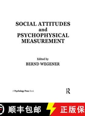 【3-4周达】Social Attitudes and Psychophysical Measurement [9780898590838]