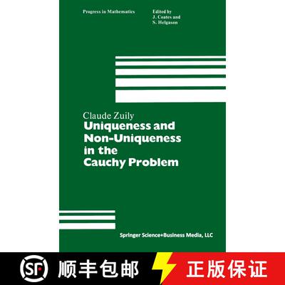 【3-4周达】Uniqueness and Non-Uniqueness in the Cauchy Problem [9780817631215]