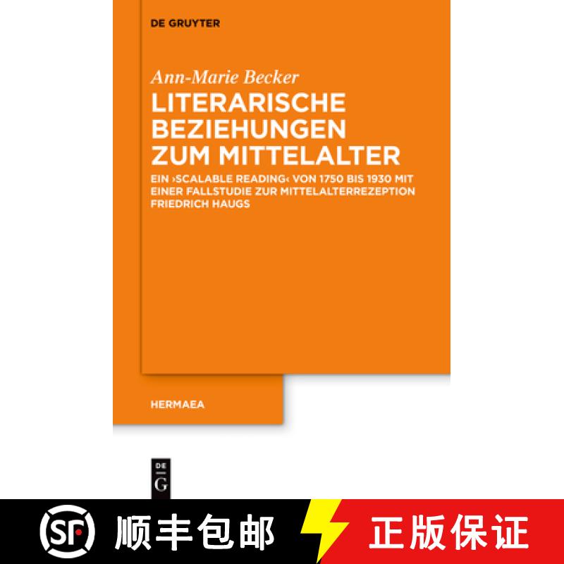 【3-4周达】Literarische Beziehungen Zum Mittelalter: Ein ＞Scalable Reading [9783111615431]