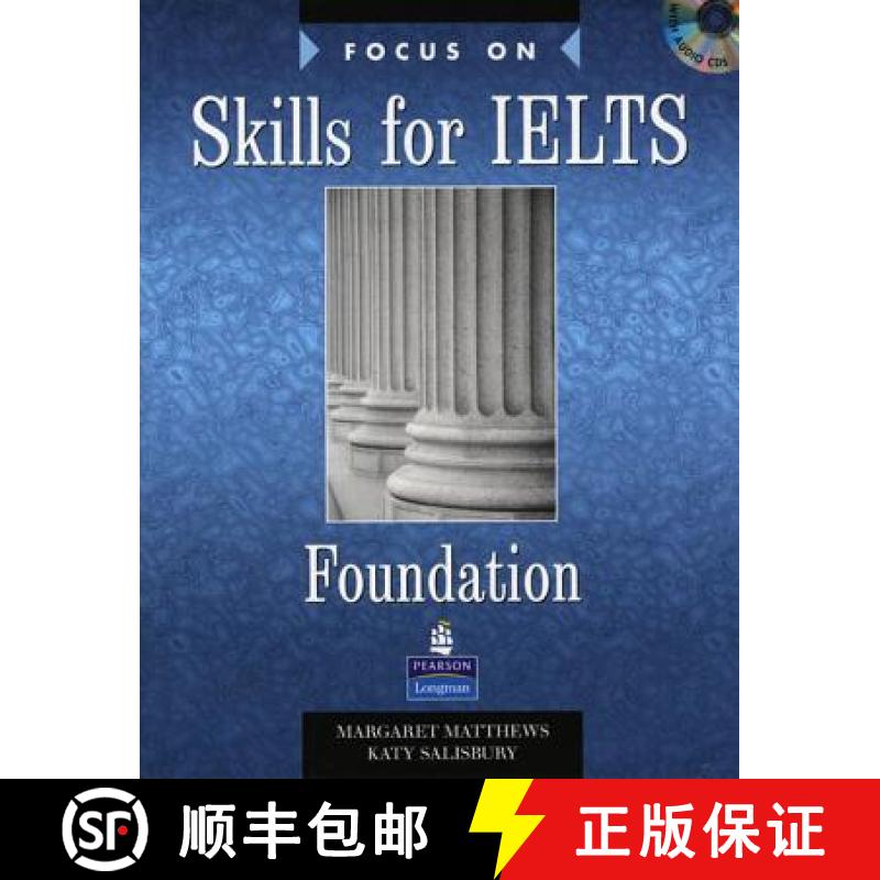 【3-4周达】Focus on Skills for Ielts Foundation Book and CD Pack [With CD (Audio)] [9781405831642]图片