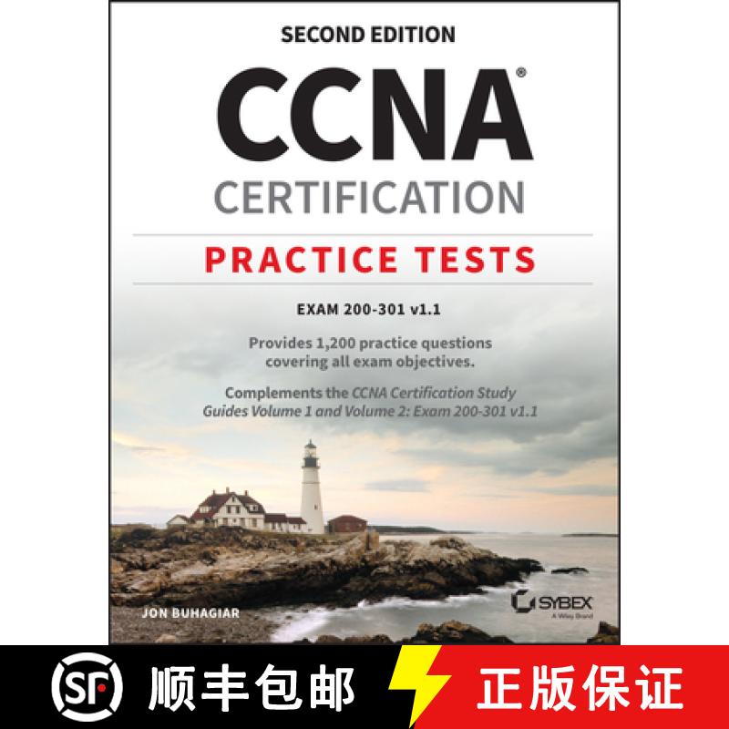 【3-4周达】CCNA Certification Practice Tests: Exam 200-301 V1.1 [9781394206575]
