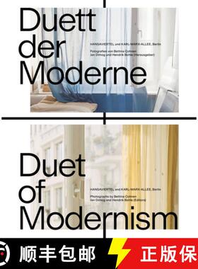 【3-4周达】Duett der Moderne / Duet of Modernism – Hansaviertel & Karl–Marx–Allee, Berlin Fotograf... [9783422802827]