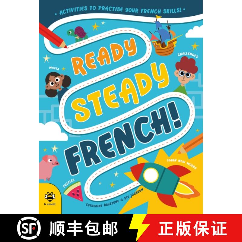 【2-3周达】Ready Steady French: Activities to Practise Your French Skills! [9781913918811]