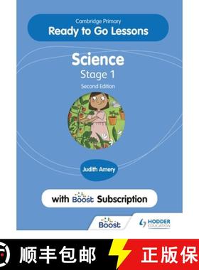 【3-4周达】Cambridge Primary Ready to Go Lessons for Science 1 Second Edition with Boost Subscription... [9781398343092]