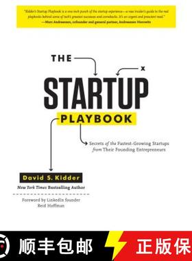 【3-4周达】The Startup Playbook: Secrets of the Fastest-Growing Startups from Their Founding Entrepre... [9781452105048]