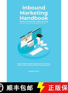 【3-4周达】Inbound Marketing Handbook Make your business visible Using Google, Social Media, Blogs & ... [9781838537494]