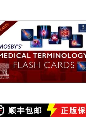 【3-4周达】Mosby's (R) Medical Terminology Flash Cards [9780323762892]