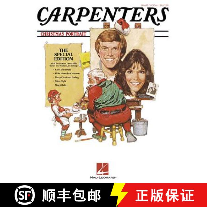 【3-4周达】Carpenters - Christmas Portrait [9780634032417]