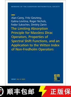 预订 The Limiting Absorption Principle for Massless Dirac Operators, Properties of Spectral Shift Fun... [9783985470495]
