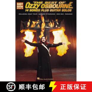【3-4周达】The Best of Ozzy Osbourne: Easy Guitar with Notes & Tab [9780634013676]