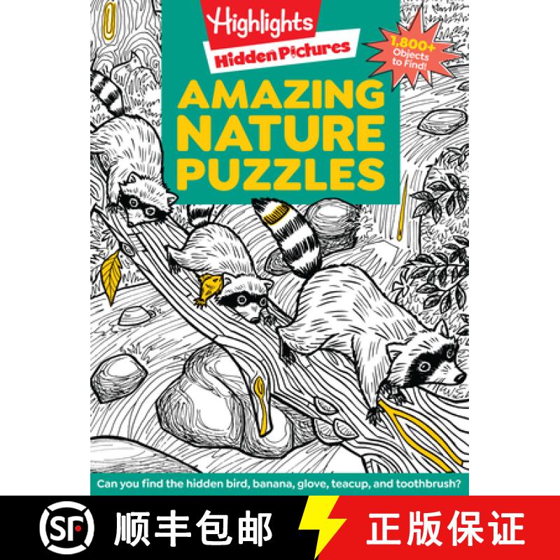 Amazing Nature Puzzles: Explore & Discover with Over 100 Fun Hidden Pictures Nature Puzzles, Celebrat... [9781644728680]