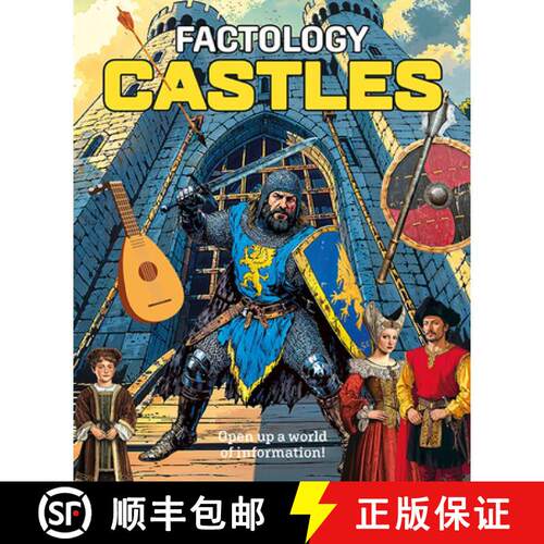 【3-4周达】精装 Factology: Castles – Open Up A World Of Information! [9781787081901]