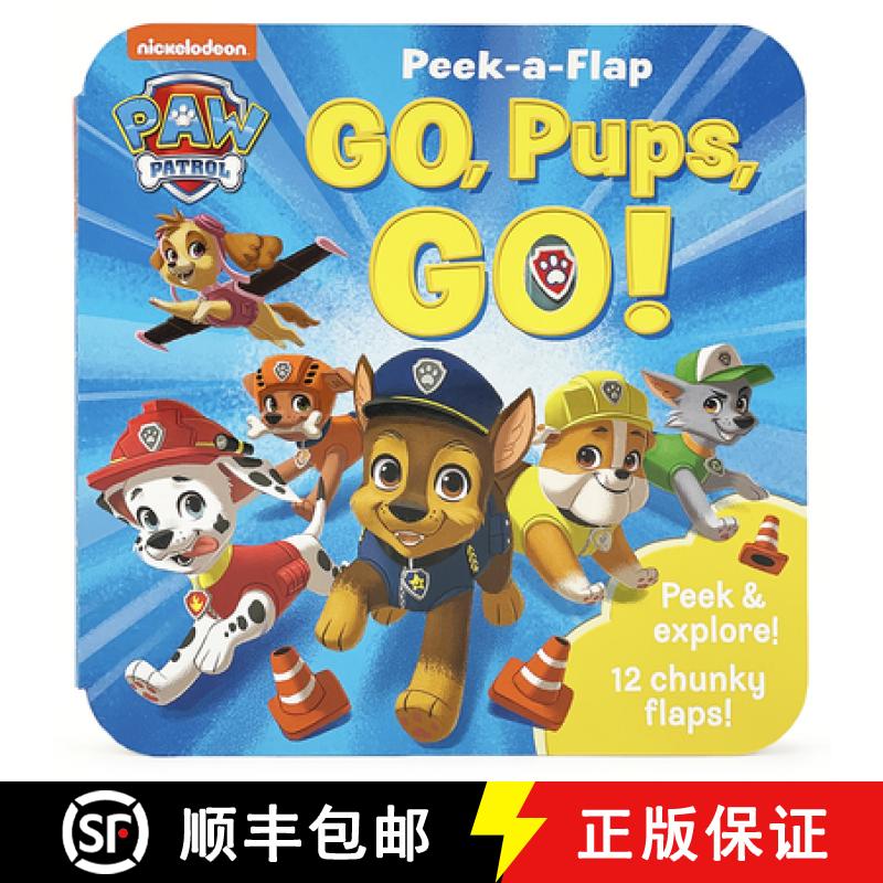 【3-4周达】Paw Patrol Go, Pups, Go! [9781646388615]
