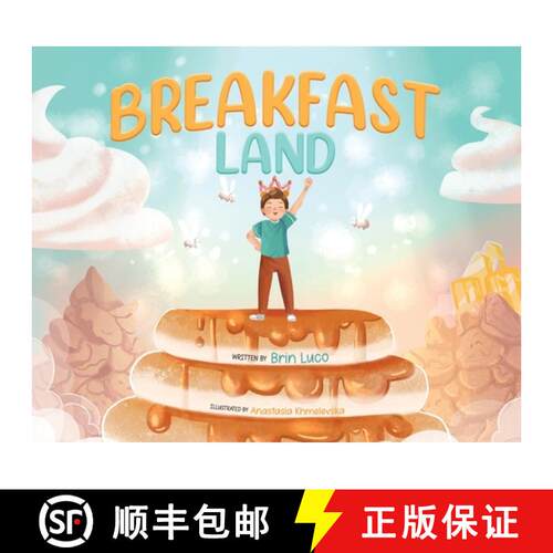 【3-4周达】精装 Breakfast Land: A Royal Food Adventure [9798988109204]