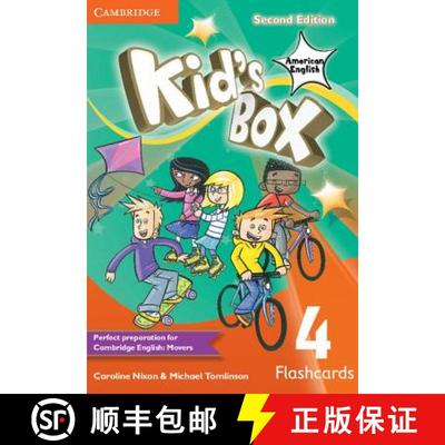 【3-4周达】Kid's Box American English Level 4 Flashcards (Pack of 103) [9781107433359]