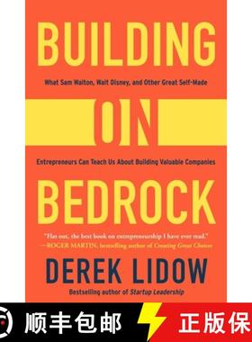 【3-4周达】Building on Bedrock : What Sam Walton, Walt Disney, and Other Great Self-Made Entrepreneur... [9781635761764]