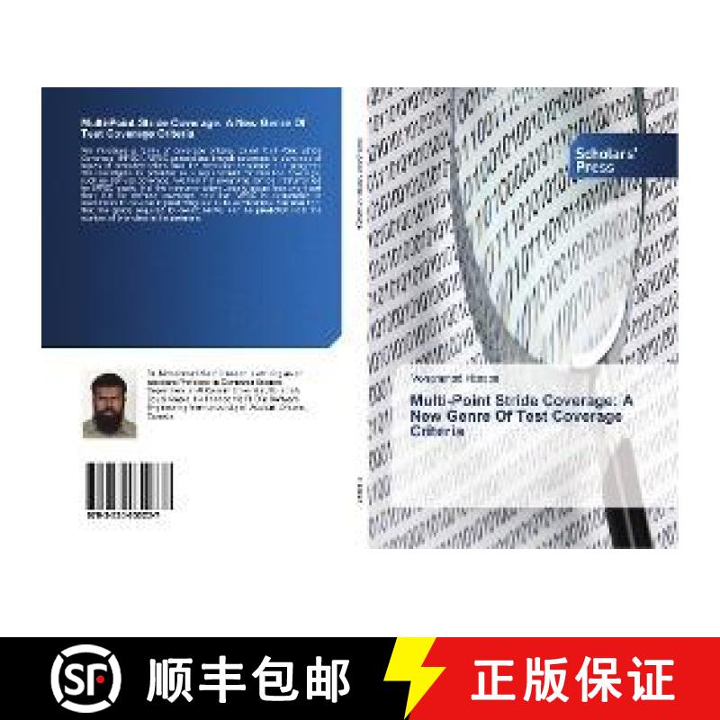预订 Multi-Point Stride Coverage: A New Genre Of Test Coverage Criteria [9783330650237]